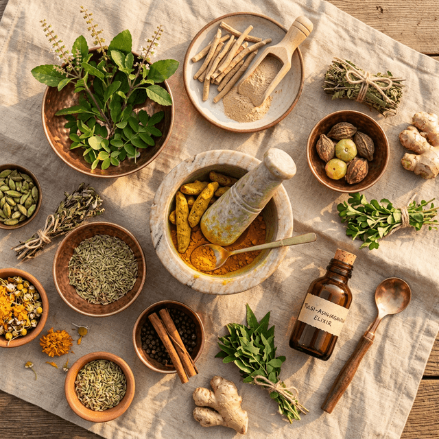 Ayurvedic herbal ingredients